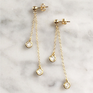 New Latest Design Gold Plating Wedding Earring Jewelry YCE6940